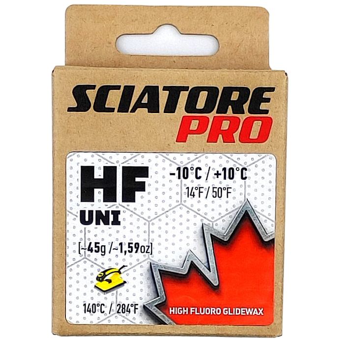 Парафин высокофтористый SCIATORE HF Universal (-10°С +10°С) 45 г.