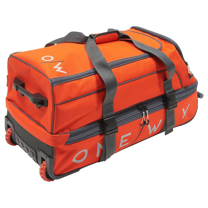 Сумка дорожная, на колесах ONEWAY (OZ21024) для поездок (126 л) (оранжевый)