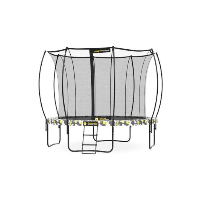 Батут уличный HASTTINGS Superfly X 3,66 м. (черный/камуфляж)