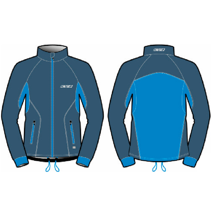 Куртка разминочная Jr. KV+ Lahti (pro-wind-tech fabric) (бирюзовый/синий)