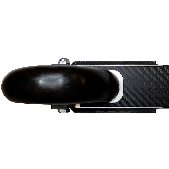 Лыжероллеры FFS Коньковые SK Soft (№ 2/средние) (черный)