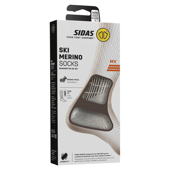 Гольфы SIDAS Ski Merino MV (серый)