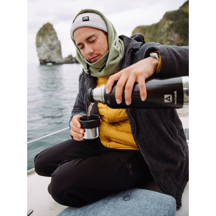 Термос Арктика с узким горлом 1,2 л (черный)