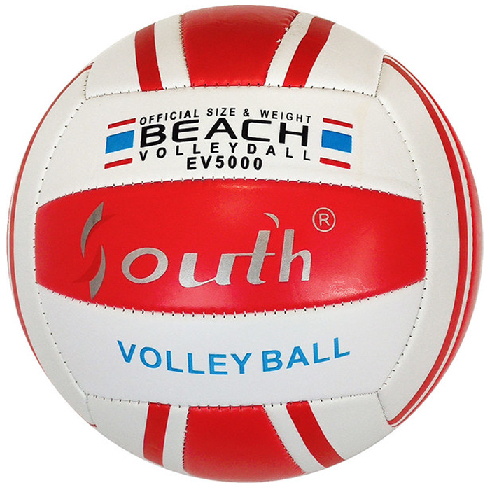 Мяч волейбольный SPORTEX (PVC 2.5, 250 гр., маш. сш.) (красный)