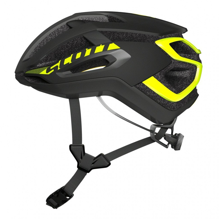 Шлем SCOTT Centric Plus (US:51-55) (черный/желтый)