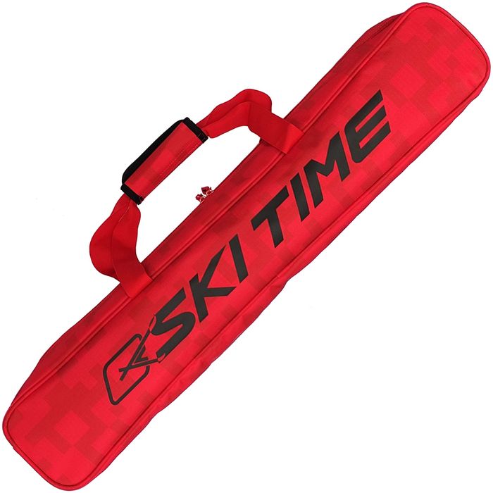 Чехол для лыжероллеров SKI TIME Rollski Bag (на 2 пары) (красный)