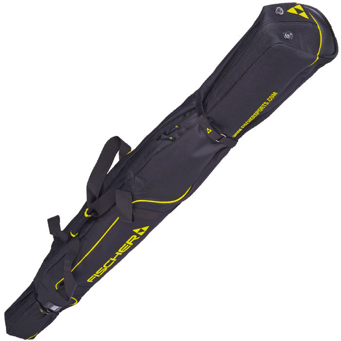 Чехол для беговых лыж FISCHER XC Performance на 5 пар (черный)