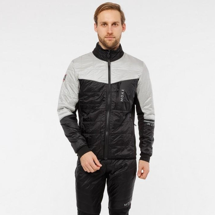 Куртка разминочная MOAX Royal (серый/черный)