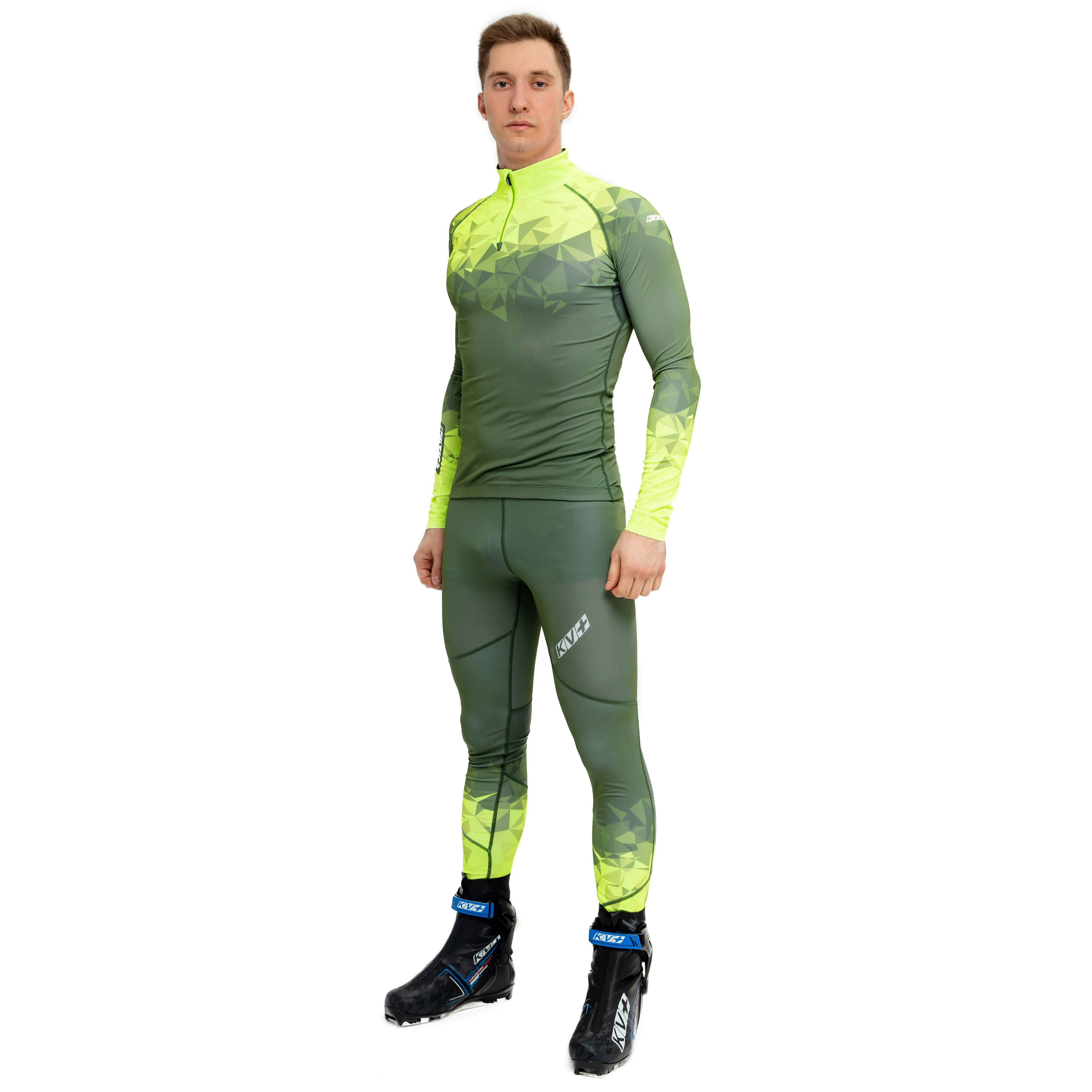 Комбинезон раздельный KV+ Tornado (зеленый/желтый)