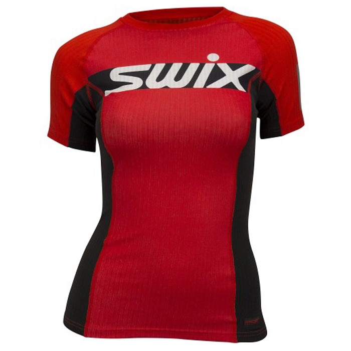 Футболка женская SWIX RaceX Carbon SS (красный)