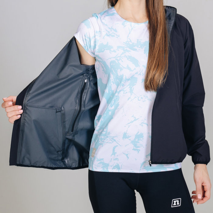 Куртка разминочная женская NONAME Storm (черный)