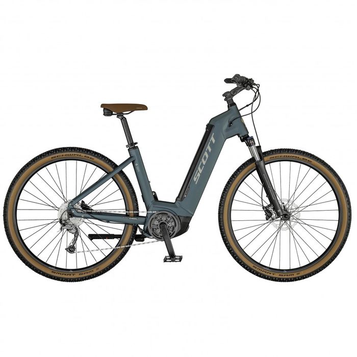 Электровелосипед SCOTT Sub Cross eRIDE 30 USX (серый) (2021)