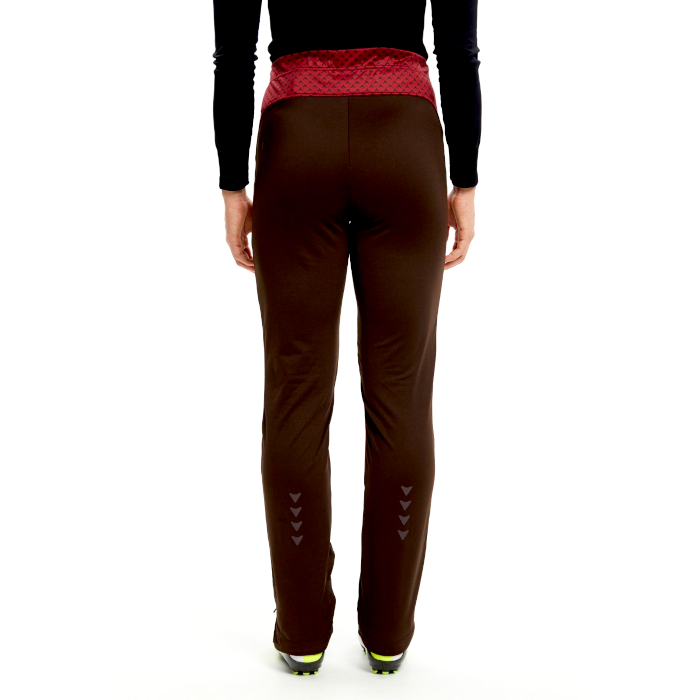 Брюки разминочные женские BIVIUM Баланс 2.0 (бордовый/коричневый)