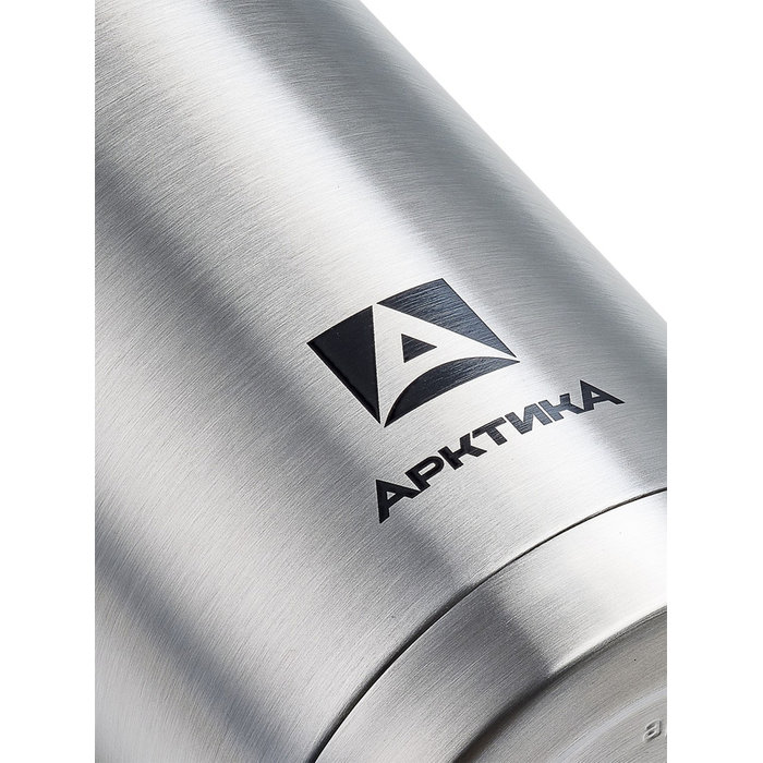 Термос Арктика с супершироким горлом с чехлом 0,75 л (металл)