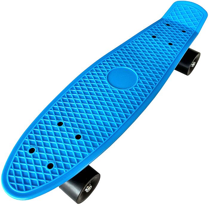 Пенни борд (скейт детский) SPORTEX SK20X (22&quot; 56x15 см) (синий)