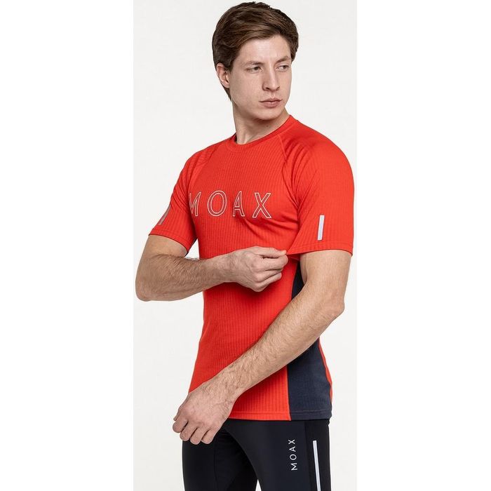Термобелье мужское (верх) MOAX Race SS (красный)