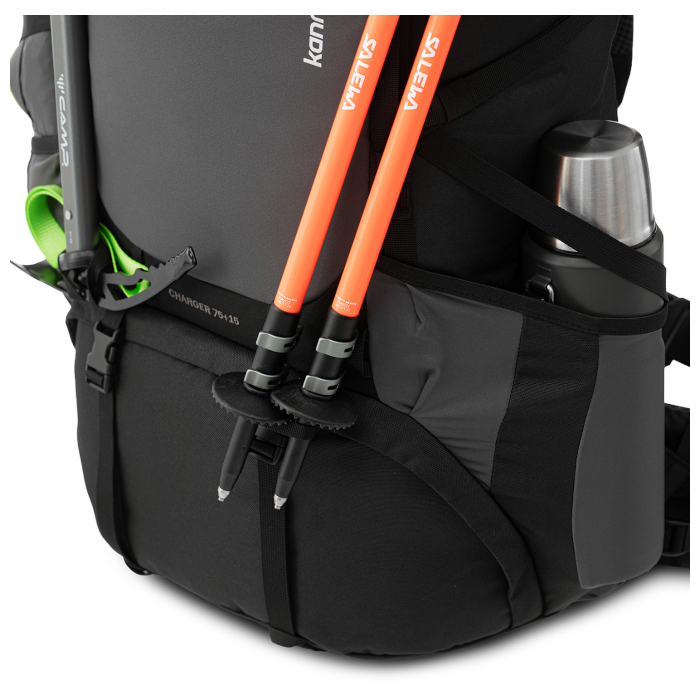 Рюкзак туристический KANROCK Charger 75+15 (черный)