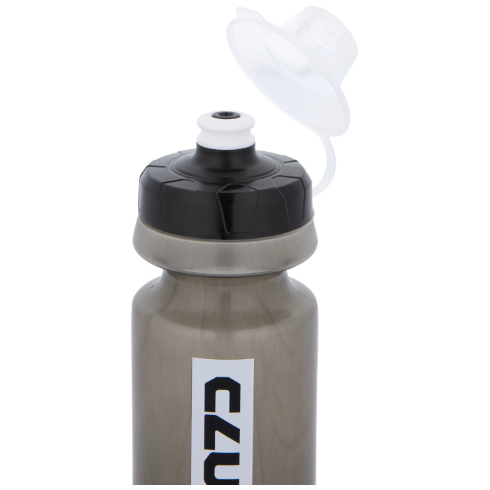 Фляга велосипедная CLUXX Ergo 550 (прозрачный/белый)