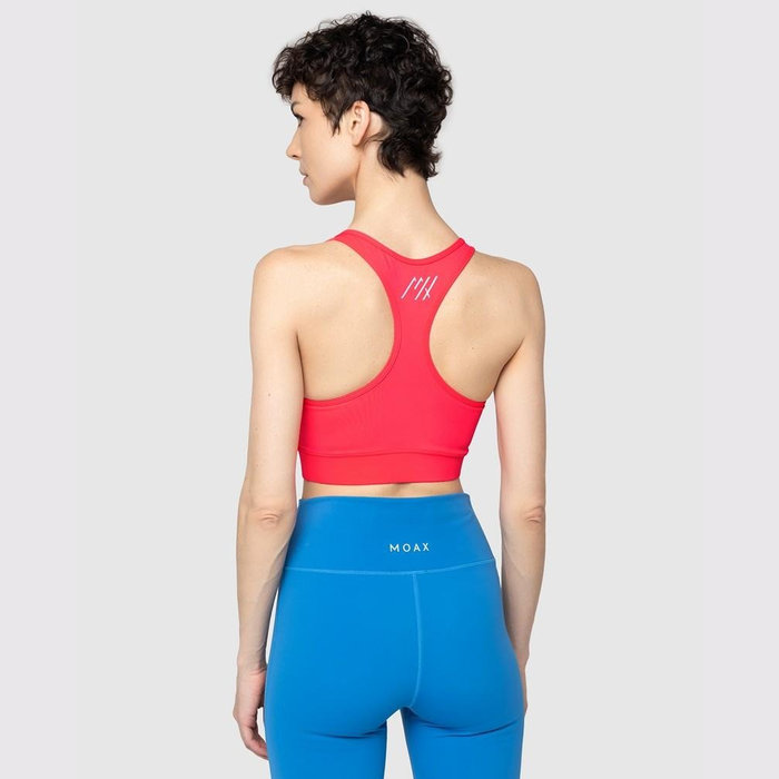 Топ для бега MOAX Passion со съемными чашами (розовый)