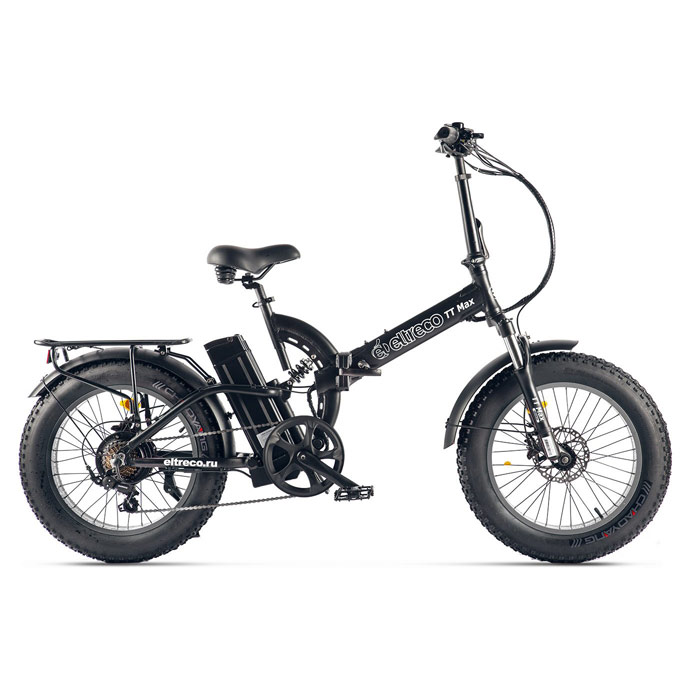 Электровелосипед ELTRECO TT Max 500 Wh (черный матовый) (2020)