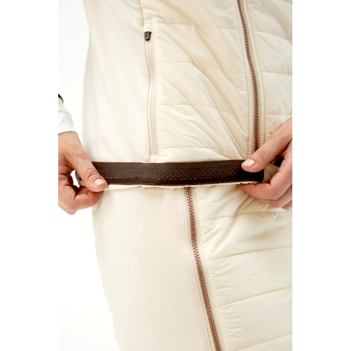 Жилет утепленный женский BIVIUM Комфорт (белый)