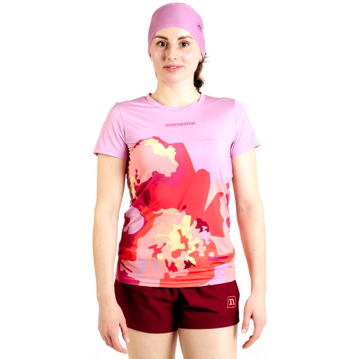 Футболка для бега женская NONAME Miler (розовый)