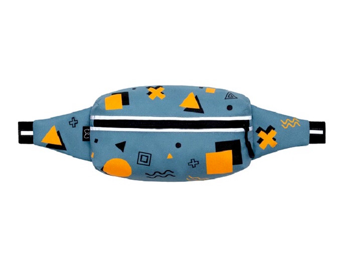 Сумка поясная ENKLEPP Marathon Waist Bag (голубой/оранжевый)