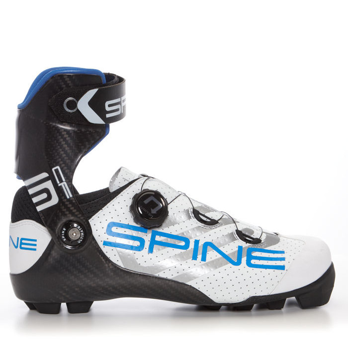 Лыжероллерные ботинки SPINE NNN Ultimate Skiroll Skate (25) (белый/синий)