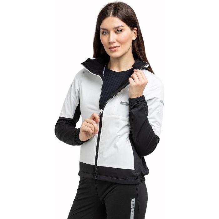 Куртка разминочная женская MOAX Dickson Wind (белый)