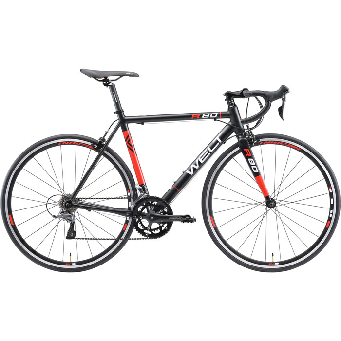 Велосипед WELT R80 (черный/красный/белый) (2019)