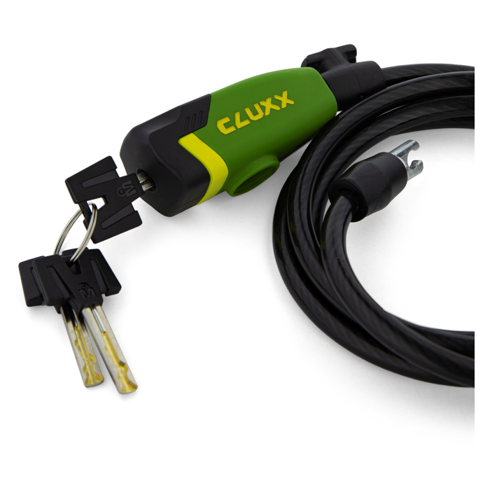 Велозамок CLUXX Gardia 850K (зеленый/черный)
