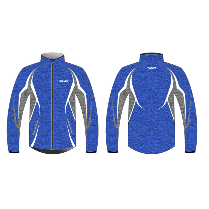 Одежда для бега KV+ Олимпийка Sprint (8C06.29) (синий/серый)