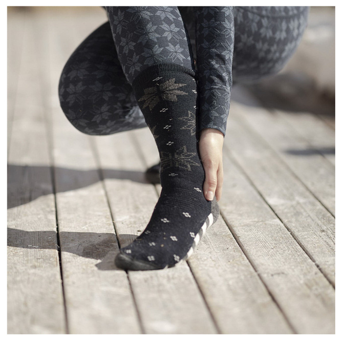 Носки лыжные ULVANG Maristua (черный/серый)