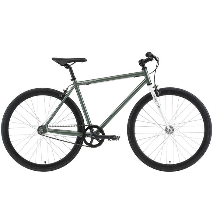 Велосипед STARK TERROS 700 S (бело/зеленый) (20-21) 20"