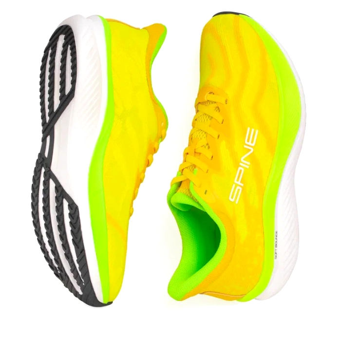 Кроссовки беговые SPINE Carbon Pro (S) (желтый)