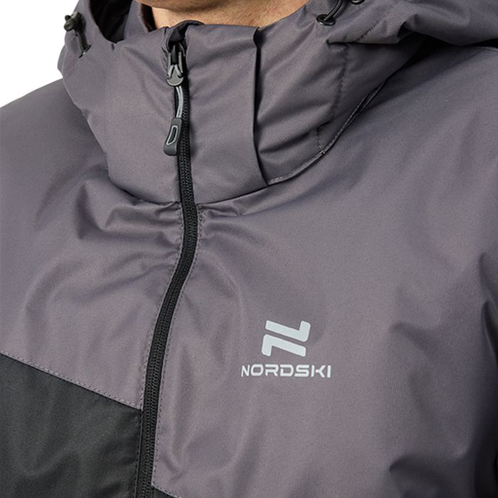Куртка утепленная NORDSKI Active (черный/серый)