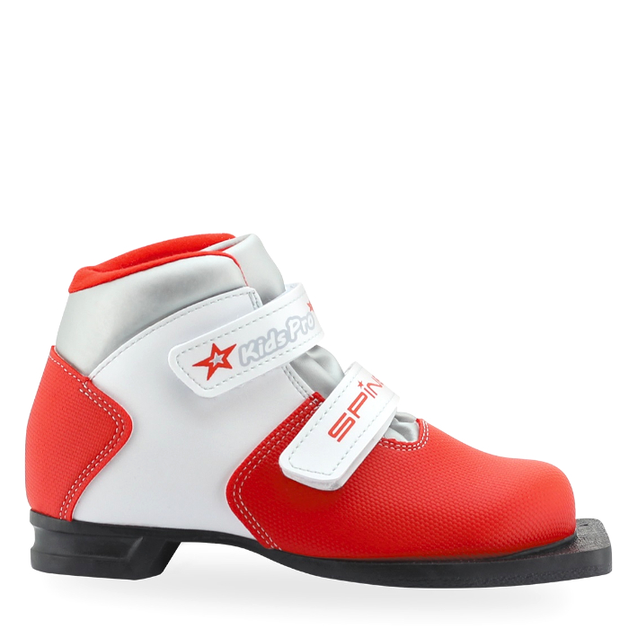 Лыжные ботинки SPINE NN75 Kids Pro (399/9) (красно/белый)
