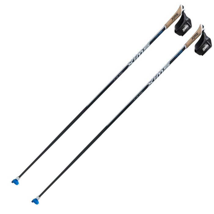 Лыжные палки SWIX (JCT31-00) Triac Jr. 3.0 (Карбон 100%) (черный)