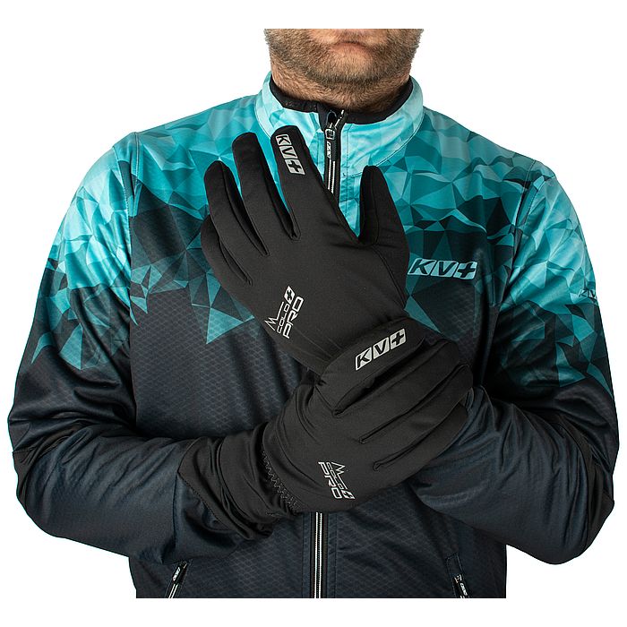Перчатки лыжные KV+ Cold Pro. (черный)