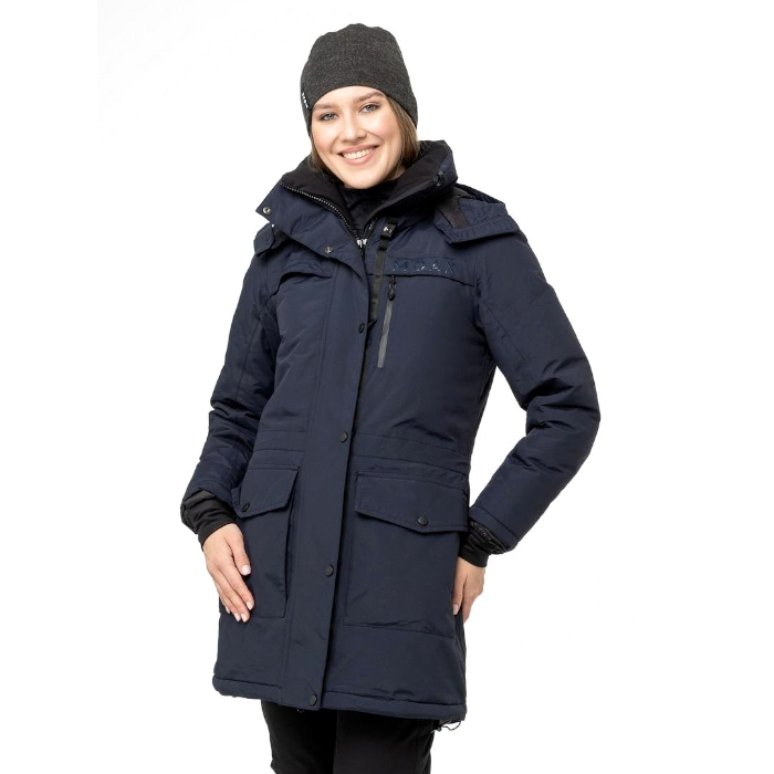 Парка женская MOAX Siberia Dupont (синий)