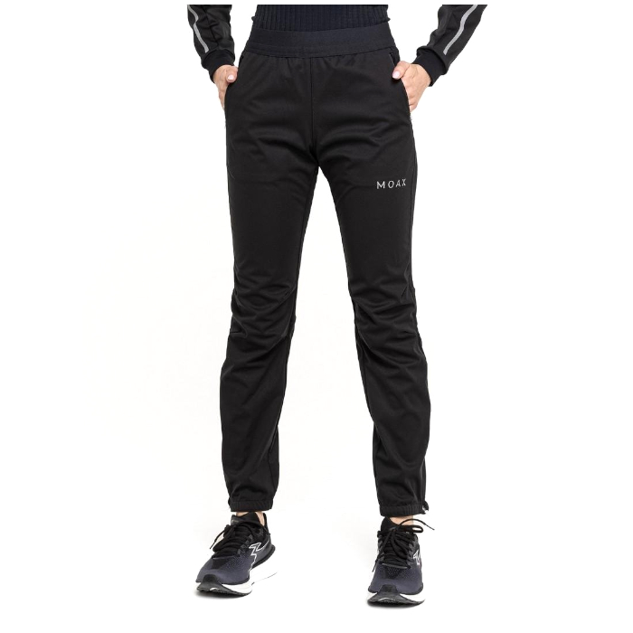 Брюки разминочные женские MOAX Sirius (черный)