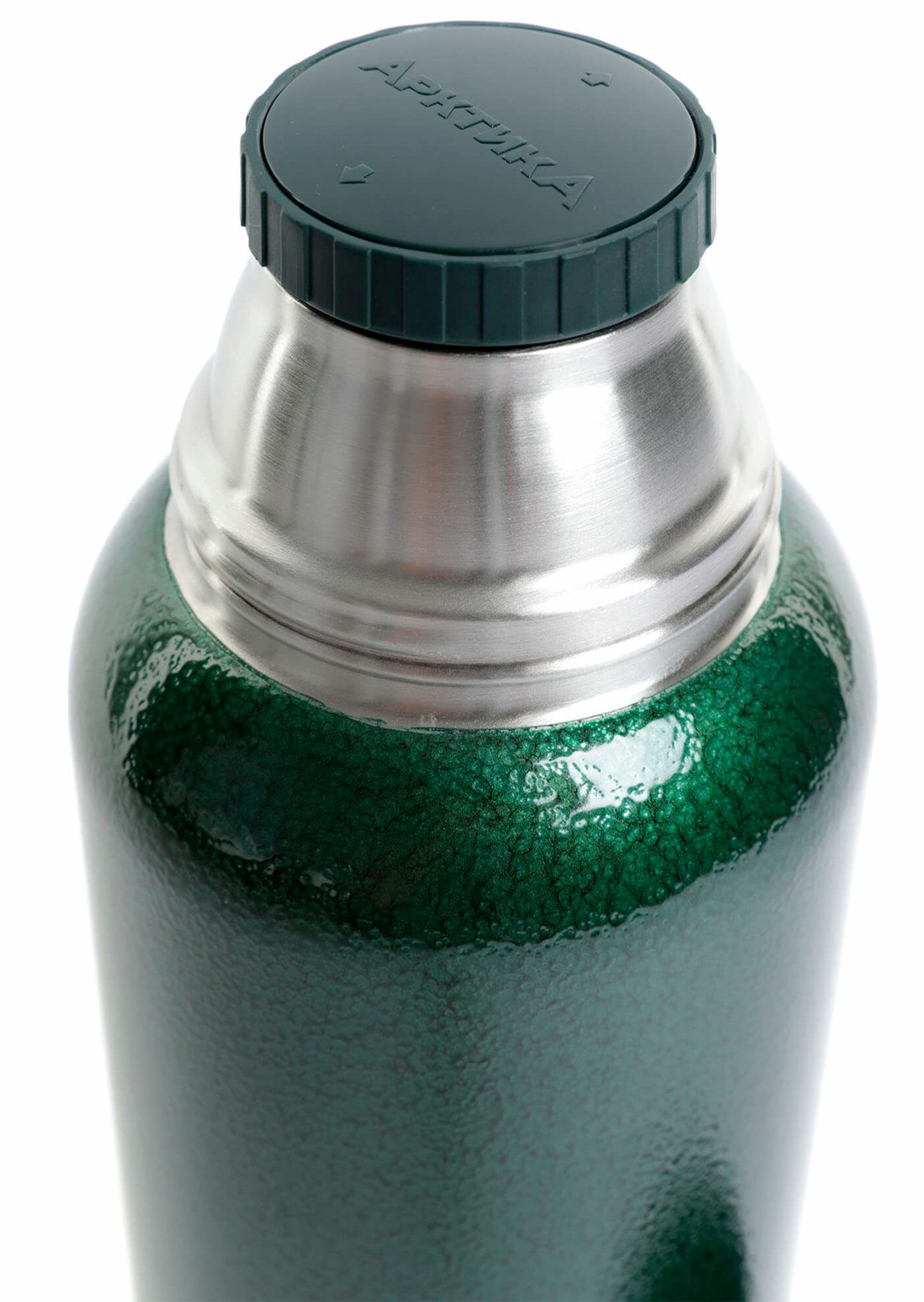 Термос Арктика с узким горлом 1,2 л (зеленый)