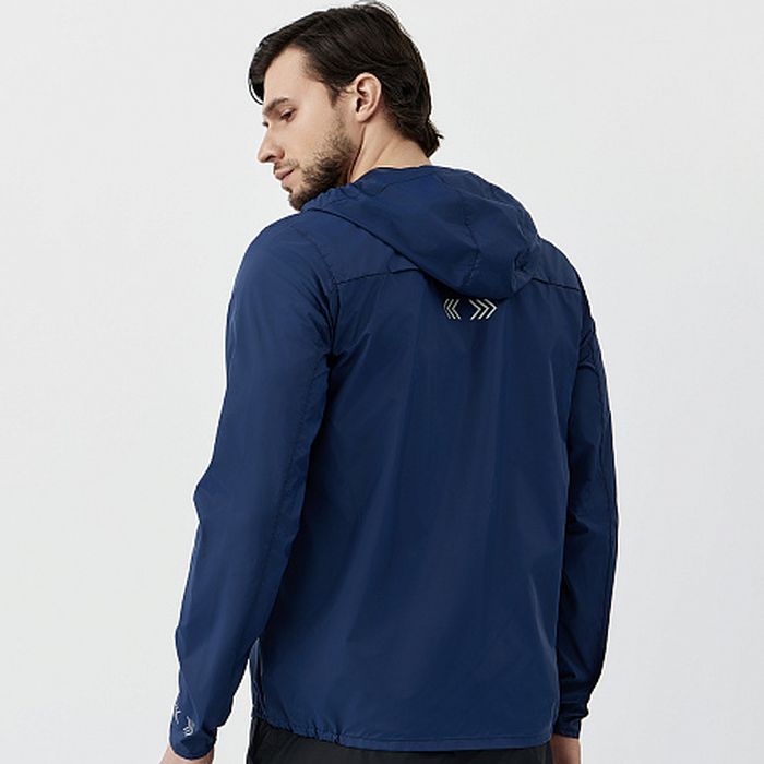 Ветровка для бега NORDSKI Rain (темно-синий)