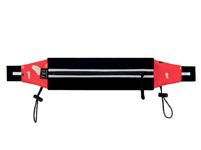 Сумка поясная ENKLEPP Run Belt Combo (черный/красный)