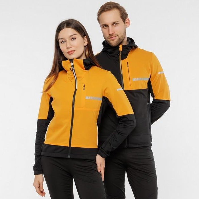 Куртка разминочная MOAX Dickson Wind (черный/желтый)