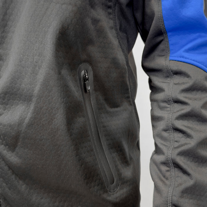 Костюм разминочный детский NONAME On The Move 24 (черный/синий)