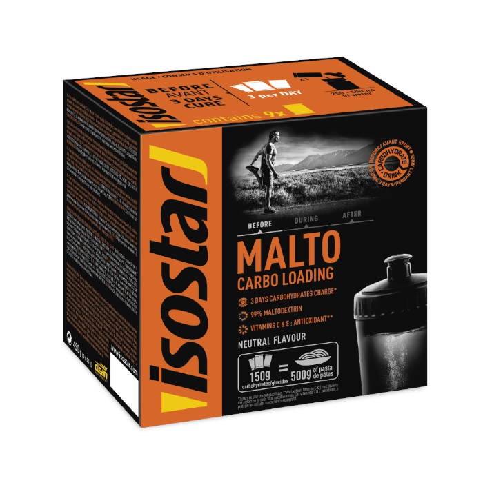Энергетический напиток ISOSTAR Malto Carbo Loading (Нейтральный) 9х50 гр.