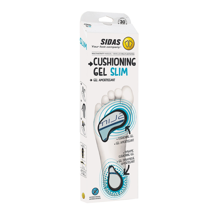 Стельки анатомические SIDAS Cushioning Gel Slim