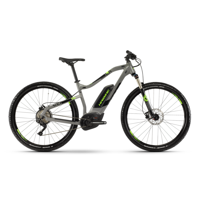 Электровелосипед HAIBIKE Sduro HardNine 4.0 500 Wh. (серый) (2019)