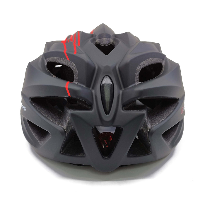 Шлем для лыжероллеров SKI TIME Roller Ski (черный/красный)